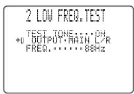YAMAHA DSPAX2 - LOW FREQ. TEST - 2
