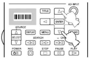 YAMAHA DSPAX2 - Memorizzazione dei codici di telecomando dei vari fabbricanti nel telecomando - 5
