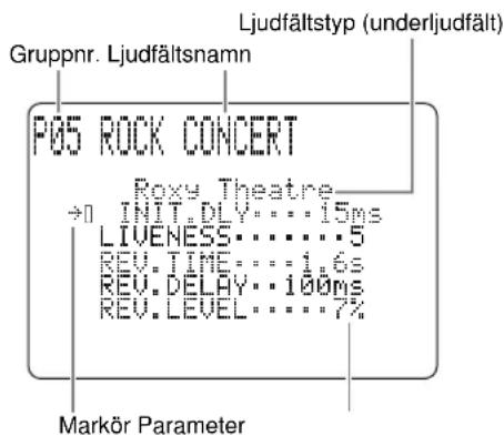 YAMAHA DSPAX2 - Ändring av parameterinstallingar - 2
