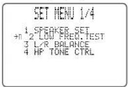 YAMAHA DSPAX2 - Impostare PARAMETER/SET MENU su SET MENU. - 3