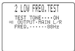 YAMAHA DSPAX2 - LOW FRQ. TEST - 2