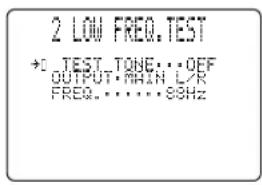 YAMAHA DSPAX2 - LOW FREQ. TEST - 1
