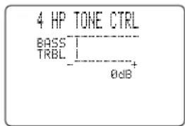 YAMAHA DSPAX2 - HP TONE CTRL (Tonalité des signaux pour le casque) - 1