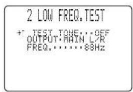 YAMAHA DSPAX2 - LOW FREQ. TEST - 1