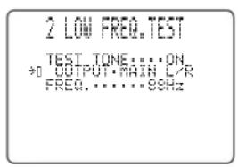 YAMAHA DSPAX2 - LOW FREQ. TEST - 2