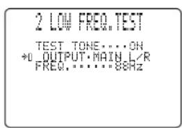 YAMAHA DSPAX2 - LOW FREQ. TEST - 2