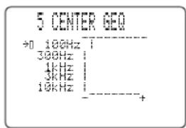 YAMAHA DSPAX2 - CENTER GEQ (Center Graphic Equalizer) - 1