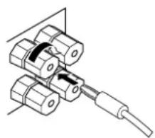 YAMAHA DSPAX2 - Collegamento dei diffusori - 2