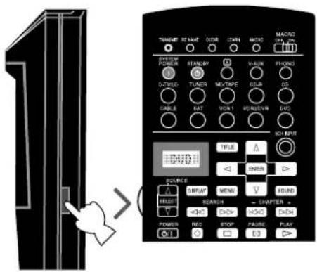 YAMAHA DSPAX2 - Verwendung der Fernbedienung - 5