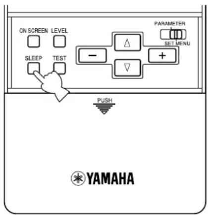 YAMAHA DSPAX2 - Réglage de la minuterie - 1