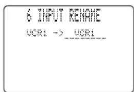 YAMAHA DSPAX2 - INPUT RENAME - 1