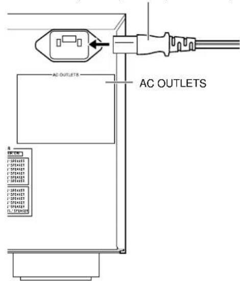 YAMAHA DSPAX2 - SI ESTA UNIDAD NO SE ENCIENDE CUANDO SE PULSA EL INTERRUPTOR STANDBY/ON: - 2