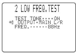YAMAHA DSPAX2 - LOW FREQ. TEST - 2