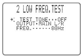YAMAHA DSPAX2 - LOW FREQ. TEST - 1