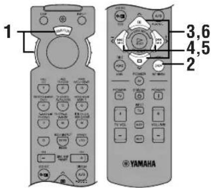 1 3,6 4,5 2 YAMAHA