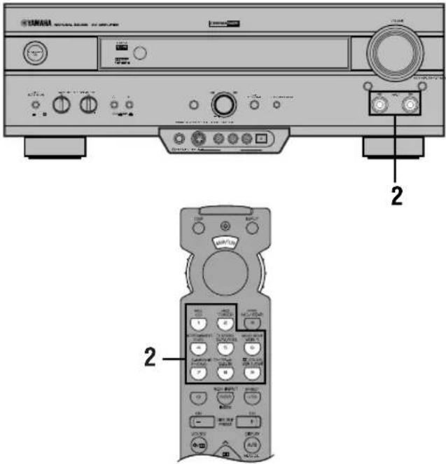 YAMAHA DSPAX620 - GRUNDLEGENDE AUFNAHME - 1