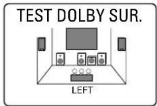 TEST DOLBY SUR. LEFT