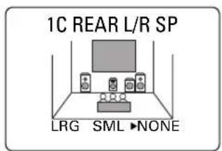 1C REAR L/R SP LRG SML ▶NONE