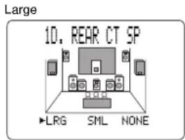 Large 10. REAR CT SP LRG SML NONE