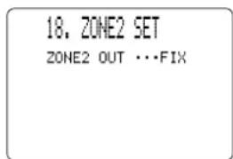YAMAHA DSPAX1 - ZONE 2 SET (Einstellung der ZONE 2-Buchsen) - 1