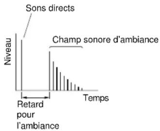 YAMAHA DSPAX1 - DLY (Retard de l'ambiance) - 2