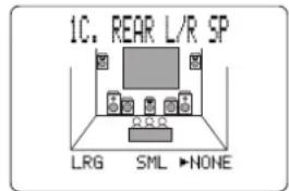 1C. REAR L/R SP LRG SML NONE
