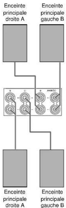 YAMAHA DSPAX1 - Raccordement des enceintes - 2