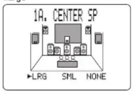 1A. CENTER SP LRG SML NONE