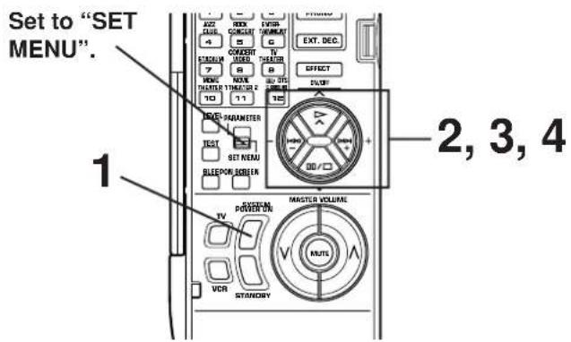 YAMAHA DSPA2 - Changing selections - 2