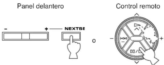 YAMAHA DSPA2 - ■ Ajustes y Cambios de selecciones - 4