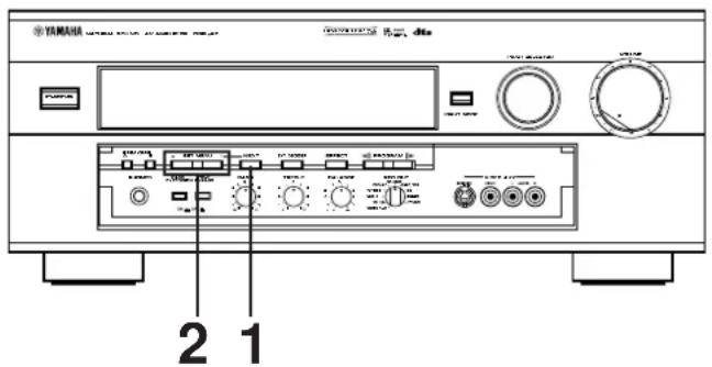 YAMAHA DSPA2 - ■ Wijzigingen en afstellenen - 1
