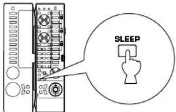 YAMAHA DSPA2 - To cancel the SLEEP timer - 1