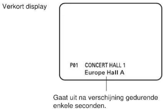 YAMAHA DSPA2 - Kiezen van de soort display - 3