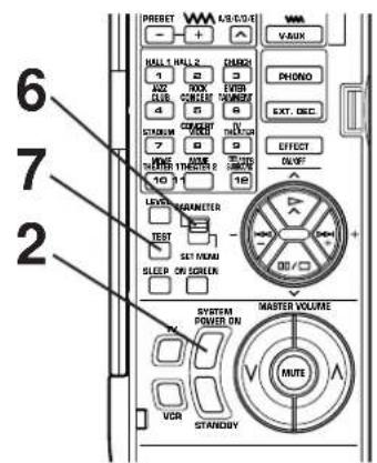YAMAHA DSPA2 - Einstellung der Laufsprecherbalance - 2
