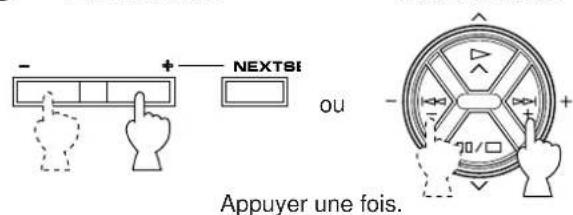 YAMAHA DSPA2 - Changement des sélections - 8
