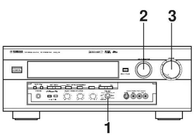 YAMAHA DSPA2 - ■ Registrazione su nastro (o MD) della sorgente in riproduzione - 1