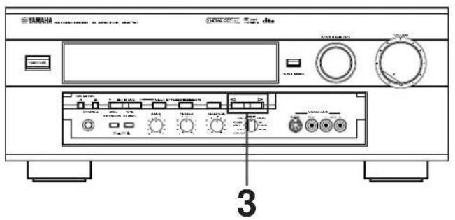 YAMAHA DSPA2 - Riproduzione di una sorgente con l'effetto del processore digitale del Campo sonoro (DSP) - 5