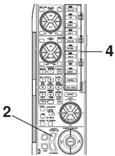 YAMAHA DSPA2 - Playing a source - 2