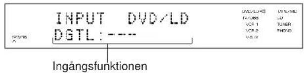 YAMAHA DSPA2 - Välj huvudhögtalare A eller B. Motsvarande indicator tänds. - 11