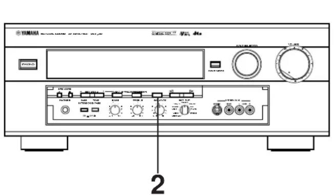 YAMAHA DSPA2 - Reproduction d'une source avec un effet de champ sonore numérique (DSP) - 1