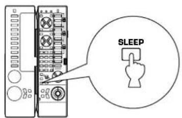 YAMAHA DSPA2 - Uitschakelen van de SLEEP timer - 1