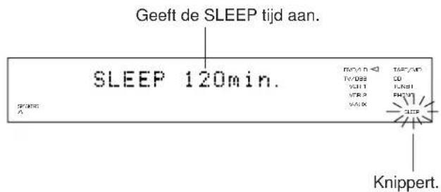 YAMAHA DSPA2 - Instellen van de SLEEPijd - 2