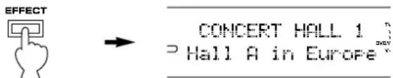 EFFECT CONCERT HALL 1 Hall A in Europe