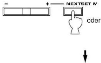 - + NEXTSET N oder