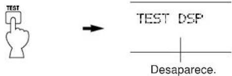 TEST → TEST DSP Desaparece.