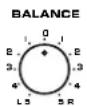 YAMAHA DSPA1 - Adjusting the BALANCE control - 1