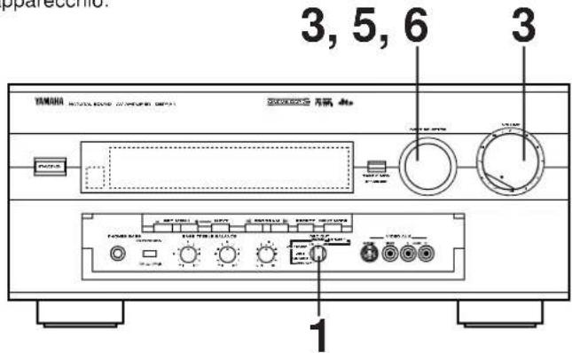 YAMAHA DSPA1 - Registrazione su nastro (o MD) mentre si ascolta (o si guarda) un'altra sorgente - 1