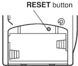 RESET button