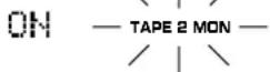 YAMAHA DSPA1 - Einstellen des Kassettendecks, das an den Buchsen TAPE 2 dieses Gerätes bzw. der Tonquelle, die als Eingangsquelle an den Buchsen EXTERNAL DECODER INPUT angeschlossen ist. - 4
