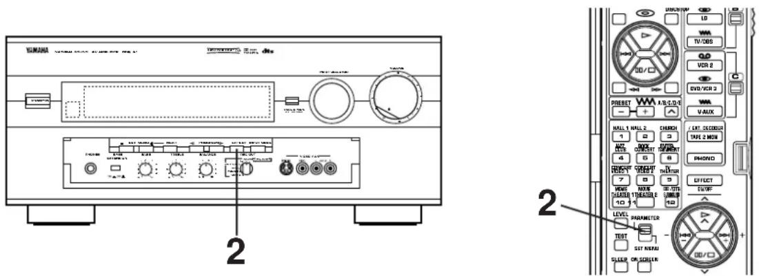 YAMAHA DSPA1 - WIEDERGABE EINER TONQUELLE MIT DEM KLANGFELDPROZESSOR-EFFEKT (DSP) - 1